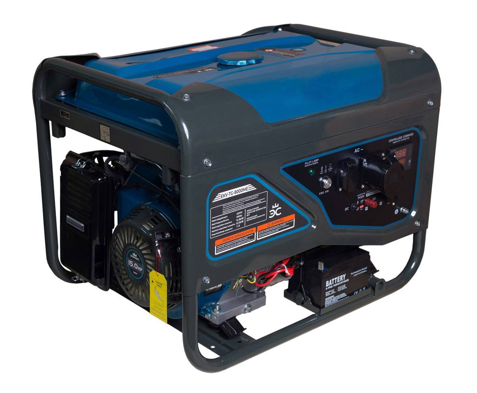 Генератор бензиновий ЕКВІВЕС EKV-TG-8000ME